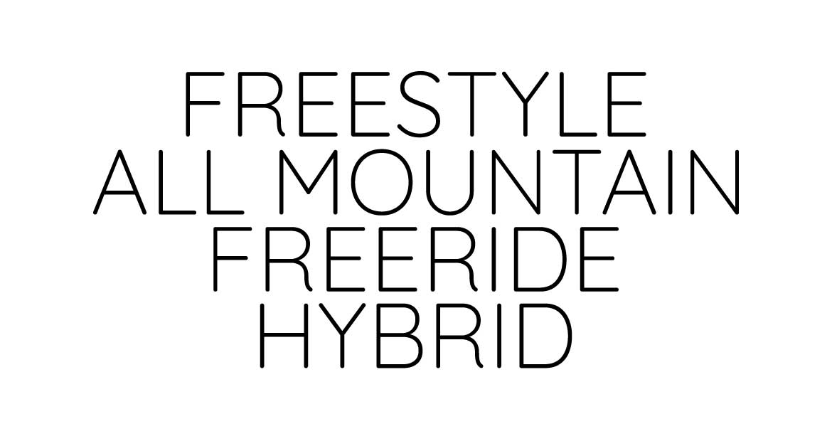 FREESTYLE ALL MOUNTAIN FREERIDE HYBRID