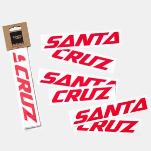 Santa Cruz（サンタクルズ） Custom Downtube Decal Red