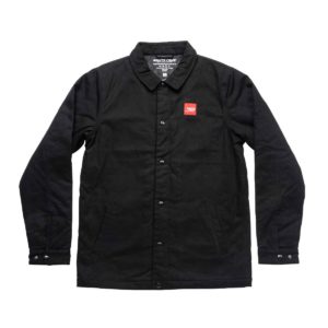 SANTA CRUZの黒の長袖ジャケット