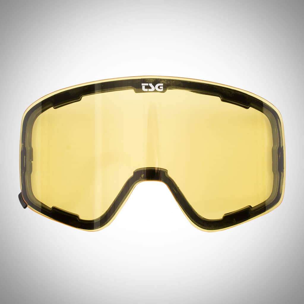 Goggle Four - TSGのゴーグルの円型レンズ正面黄色