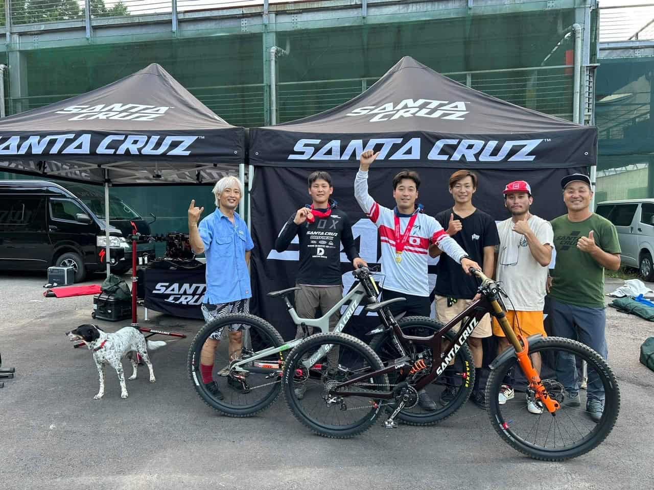 Santa Cruz】全日本選手権2023MTBダウンヒル：Santa Cruz 九島勇気選手 