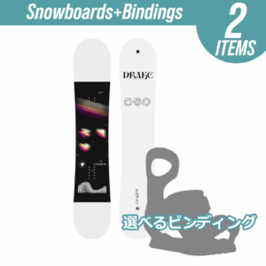 公式】スノボ セット｜初心者〜上級者向けスノーボード2点・3点セット